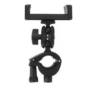 MUELODSIC Morsetto per Tromba Supporto per Cellulare e Tablet, Clip in Plastica Regolabile 15-31 Mm Rotazione 360° per Prove di Band e Concerti All'aperto