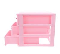 MUELODSIC Organizer Scrivania Plastica con Mobiletto Compatto per Ufficio Camera e Bagno Contenitore Multiuso per Cosmetici Cancelleria e Accessori Personali