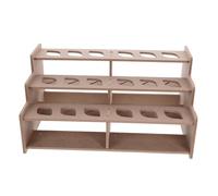 MUELODSIC Paint Organizer Rack per Acquerelli e Oli Supporto da Tavolo Stabile per Tubetti Pennelli e Vernici per e