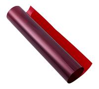 MUELODSIC Pellicola Filtri Colorati per Luci LED e Fotografia Film Gelatina Rosso per Effetti Atmosfera e Correzione Colore Adatto per Lampade da Spot e Feste