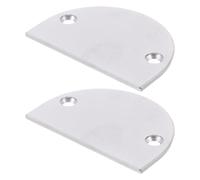 MUELODSIC Piastra per Rammendo per Macchina da Cucire Industriale 2 Pezzi Piastra Ago per Perline e Paillettes Accessorio Resistente per Tessuti da Sposa Riparazioni e Cucito ad Alto