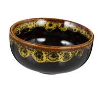 MUELODSIC Piattino in Ceramica per Inchiostro da Studio Multifunzione come Porta Pennelli e Contenitore Acqua Design Pesce Colorato Piccola per Casa e Ufficio