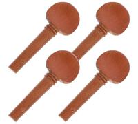 MUELODSIC Pirolo per Violino in Legno di Giuggiola 4 Pezzi Accessori per Violino 3/4 e 4/4 per Musicisti e Riparazioni