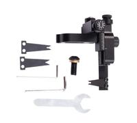 MUELODSIC Poggiafreccia per Tiro L'Arco Compound in Acciaio Regolabile Supporto Metallico, Accessorio per Caccia, Posizione Destra e Bassa, Precisione Microregolabile per Atleti