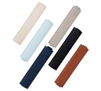 MUELODSIC Portapenne Fascia Elastica in Pelle Pu, Custodia Penna Regolabile per Tablet e Notebook, Set da 6 Pezzi per Lezioni e Riunioni