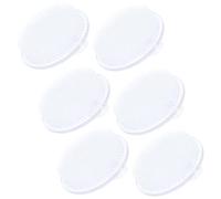 MUELODSIC Portarane per Composizioni Floreali in Plastica Trasparente Ventose, Set da 6 Pezzi, Accessori per Ikebana e Arte Floreale, Supporto Stabile per Fiori Freschi e Duraturi