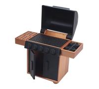MUELODSIC Rack Di Barbecue Modello Panetteria Della Casa Delle Bambole Mini Griglia a Carbone Piccola Griglia a Carbone Il Mini Verso Lo Rende Un Mini Cibo Mobili Da Cucina Delle Bambole Pla