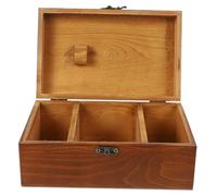 MUELODSIC Scatola Cucito in Legno Massello Vintage Grande Porta Utensili da Cucito Multifunzione Kit Base con Contenitore Antipolvere per Ago e Filo per Decorazioni e Abbigliamento