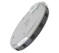 MUELODSIC Selettore di Note a 13 Toni Fischietto Accordatore Circolare in Abs e Ferro, Dispositivo di Accordatura per Basso, Violino e Banjo, Accessorio Musicale Portatile per Musicisti