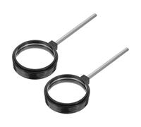 MUELODSIC Set 2 Lenti Ottiche Concava e Convessa 5Cm in Vetro Ottico Trasparente Portatile per Esperimenti Scientifici e Didattica di Fisica in Aula e Lavoro Sul Campo