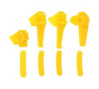 MUELODSIC Set 4 Pezzi Pastiglie Protettive in Nylon per Macchine Smontagomme Inserti di Protezione per Pneumatici Auto Copertura Anti-Danno Accessori per Bordi Cerchi Adatti a Uso