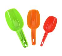 MUELODSIC Set da 3 Palette per Gelato e Ghiaccio in Plastica Alimentare, Paletta Multifunzionale per Riso e Patatine, Leggere e Compatte per Uso in Cucina e Catering