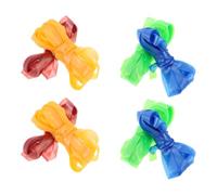 MUELODSIC Set da 8 Elastici per Saltare 3 Metri Corde Elastiche Colorate in Gomma per Giochi di Salto All’Aperto e Attività Fisica Scolastica Elastici per Esercizi e Divertimento in