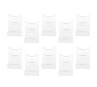 MUELODSIC Set di 10 Supporti per Telefono Trasparenti Portaoggetti in Acrilico Leggeri per Ufficio Camera da Letto e Regalo