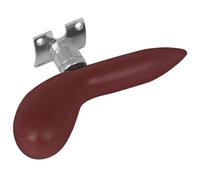 MUELODSIC Set Poggia Dita per Fagotto Rosso Supporto Smontabile in Abs e Base Argentata, Cuscinetto da Polso Resistente Viti di Fissaggio, Accessorio per Suonatori di Fagotto per Ridurre