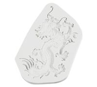MUELODSIC Stampo in Silicone Flessibile Forma di Drago per Cioccolato e Fondente Resistente e Antiaderente per Dolci Caramelle e Decorazioni Te
