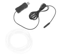 MUELODSIC Striscia LED Interni Auto USB Colori Rgb con Controllo Ritmo Musicale Luci PVC Resistenti Facili da Installare per Auto e Camion