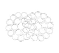 MUELODSIC Supporto per Composizioni Floreali a Griglia 20 Fori, 2 Pezzi, Portafiori per Vaso Resistente e Riutilizzabile, Strumento Rana Fiorista per Bouquet Stabili e Facili da