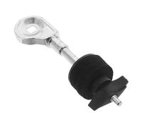 MUELODSIC Supporto per Piatto in Metallo Nero per Batteria, Montaggio Stabile e Installazione Facile, per Vari Kit e Performance