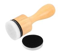 MUELODSIC Tampone Distress Ink Sponge con Rotonda Sostituibile per Creazione Biglietti Blending Brush in Legno Resistente e Morbido per Inchiostri Liquidi e Pittura