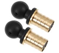 MUELODSIC Tappi per Bottiglie di Vino in Ottone a Forma di Zucca Set da 2 Pezzi Accessori Decorativi per Conservazione Vino Tappi Creativi per Bar e Cucina Complemento Elegante per Uso