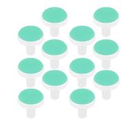 MUELODSIC Testine di Ricambio per Tagliaunghie Elettrico Set da 16 Pezzi Tamponi Abrasivi Verdi Accessori per Levigatura Unghie Sicuri e Facili da Installare per Neonati e Piccoli