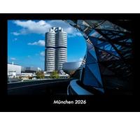 München 2026 Fotokalender DIN A3: Monatskalender mit Bild-Motiven aus Orten und Städten, Ländern und Kontinenten