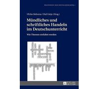 Muendliches und schriftliches Handeln im Deutschunterricht (Copertina rigida)