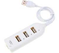 MUENG Hi-Speed Hub Adattatore USB Hub Mini USB 2.0 4-Port Splitter per PC Portatile Notebook Ricevitore Periferiche per Computer Accessori