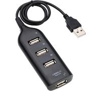 MUENG Hi-Speed Hub Adattatore USB Hub Mini USB 2.0 4-Port Splitter per PC Portatile Notebook Ricevitore Periferiche per Computer Accessori