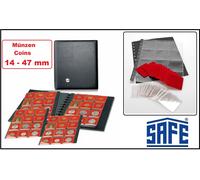 Münzalbum-Coin-S-SAFE-762 11-Ring-Mechanik+4 Avvolgere 48 Roten