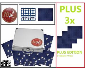 Münzkoffer-Smart-SAFE-175-PLUS-9x-Tableaus-6332-Für-270x- Monete