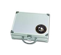 Münzkoffer-world-coins-smart SAFE-176-0 + vassoio per monete Inserti Blu 30