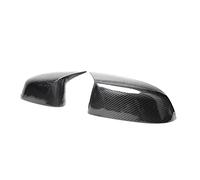 MUEOSI 1 paio di coperture per specchietti laterali in fibra di carbonio nero lucido a forma di corno per BMW X3 G01 X4 G02 X5 G05 X6 G06 2018 tappo per specchietto retrovisore