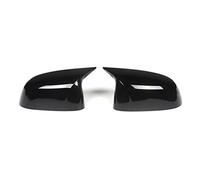 MUEOSI 1 paio di coperture per specchietti laterali in fibra di carbonio nero lucido a forma di corno per BMW X3 G01 X4 G02 X5 G05 X6 G06 2018 tappo per specchietto retrovisore