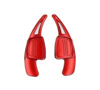 MUEOSI 1 paio di estensioni for cambio al volante in alluminio for auto, for, A3 A4L A5 A6L S3 S4 Q2 Q5L Q7 TTS Leve del cambio al volante per auto(Rot)