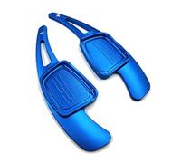 MUEOSI 1 paio di estensioni for cambio al volante in alluminio for auto, for, A3 A4L A5 A6L S3 S4 Q2 Q5L Q7 TTS Leve del cambio al volante per auto(Blue)
