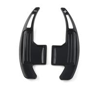 MUEOSI 1 paio di estensioni for cambio diretto al volante dell'auto in alluminio, for Ford, for Mustang, 2015 2016 2017 2018 2019 Leve del cambio al volante per auto(Schwarz)
