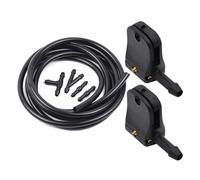 MUEOSI 2 getti di spruzzo for ugelli lavavetri universali for braccio tergicristallo con tubo da 2 metri, for Mercedes-Benz, Vito W638 Sprinter, Ssangyong, Rodius MK1 Ugello lavavetri(Nozzle and Hose)