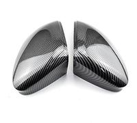 MUEOSI 2 pezzi copertura dello specchio laterale nero lucido coperchio della cassa dello specchietto retrovisore, per VW, per Golf 8 MK8 2020 2021 Tappo del coperchio dello specchietto retrovisore(No