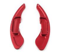 MUEOSI 2 pezzi di estensione del cambio del volante dell'auto in alluminio, for Mazda 3, for Axela, for Mazda 6, for Atenza 2014-2018 e CX-5 2016 2017 2018 Leve del cambio al volante per auto(Rot)