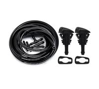 MUEOSI 2 pezzi ugello for getto lavavetri for tergicristallo anteriore, for Hyundai, Solaris 2010-2014 Verna Creta Veracruz ix55 ix35 ix25, for Kia, 98630 3J000 Ugello lavavetri(Nozzle and 2m Hose)