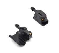 MUEOSI 2 pezzi universale for parabrezza for auto, rondella tergicristallo, braccio, ugelli a getto d'acqua, montaggio regolato a 4 vie, parabrezza anteriore pulito Ugello lavavetri