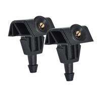 MUEOSI 2 pz/set ugello di spruzzo d'acqua for tergicristallo anteriore for parabrezza anteriore, for NISSAN, TIIDA SYLPHY, for X-TRAIL, Venucia D50 R50 tubo flessibile for tubi Ugello lavavetri(2pcs w