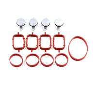 MUEOSI 4x 22 mm guarnizione collettore valvola a farfalla olio, for BMW, E87 E46 E60 E61 320d 520d 530d condotto di aspirazione aria