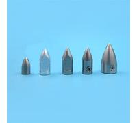 MUEOSI 5 PZ M3 M4 4.76mm 6.35mm Proiettile In Acciaio Inox Dado Elica In Alluminio CW CCW Filo, for RC Elettrico A Benzina Barca Metanolo Nave Albero di trasmissione per imbarcazioni(M4 Aluminum CW)