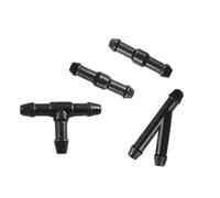 MUEOSI 5 pz/set 2m Auto Parabrezza Tubo di Lavaggio Automotive Spazzola Tergicristallo Tubo Parabrezza Jet Spray Tergicristallo Ugello Tubo Dell'acqua Tubo Del Fluido Ugello lavavetri