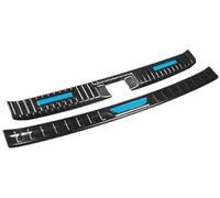 MUEOSI Auto Paraurti Posteriore Piastra di Copertura Tronco Davanzale Della Porta Guard Trim, for Toyota, for Highlander XU70, for Kluger 2020-2023 Protezione paraurti posteriore in gomma(Blue 2pcs)