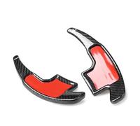MUEOSI Auto Volante Paddle Shift Shifer, for Ford, for Mustang, 2015 2016 2017 Styling Vera Fibra di Carbonio 2 Pz/set Leve del cambio al volante per auto