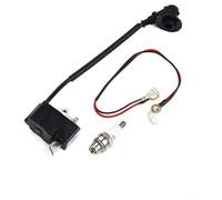 MUEOSI Bobina di accensione con kit scintilla, for motosega PS-460 PS-500 PS-500 PS-510 PS-4600S PS-5000 PS-5100S, parte di ricambio del modulo bobina di accensione Bobina motore